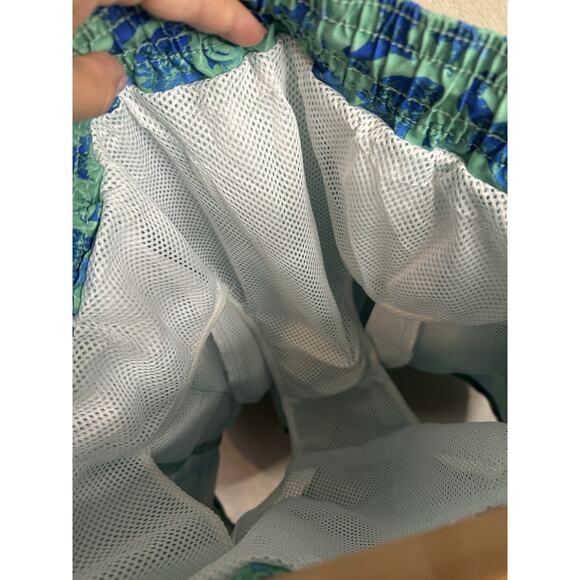 Southern Tide Men’s Large Skipjack Swim Trunks Blue Sea Creatures Print Lined - Picture 6 of 7